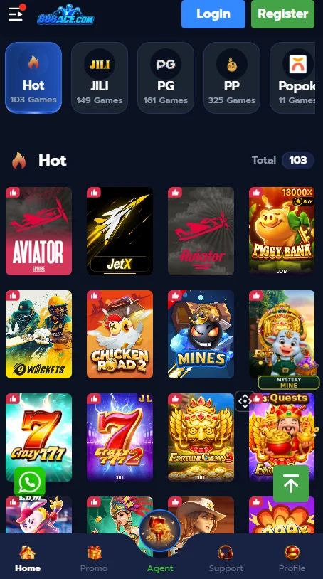 888ACE Game Download