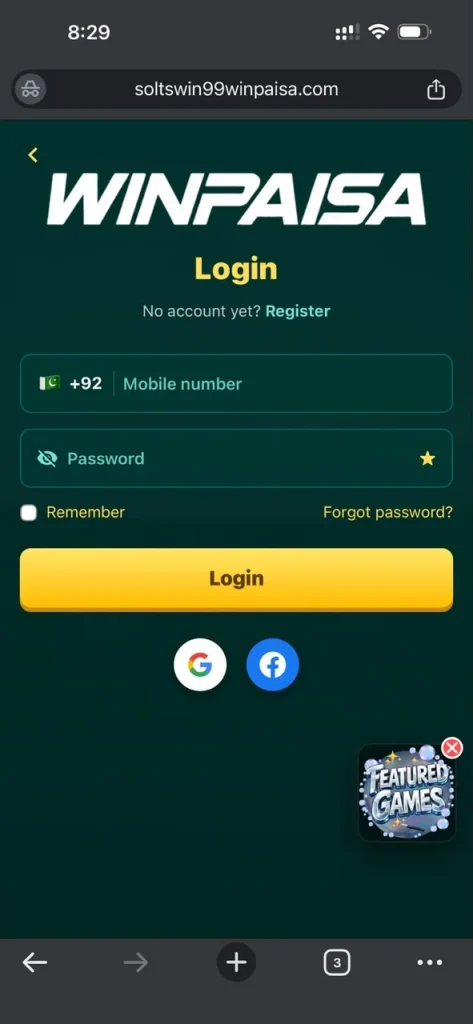 winpaisa Login