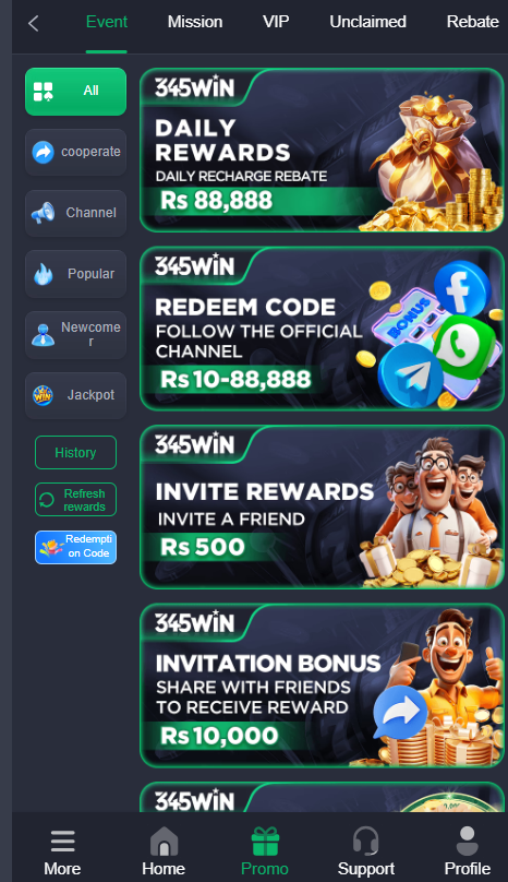 345WIN Game Apk