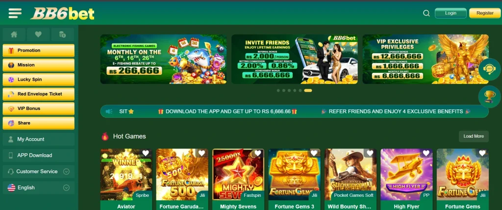 BB6BET Game App