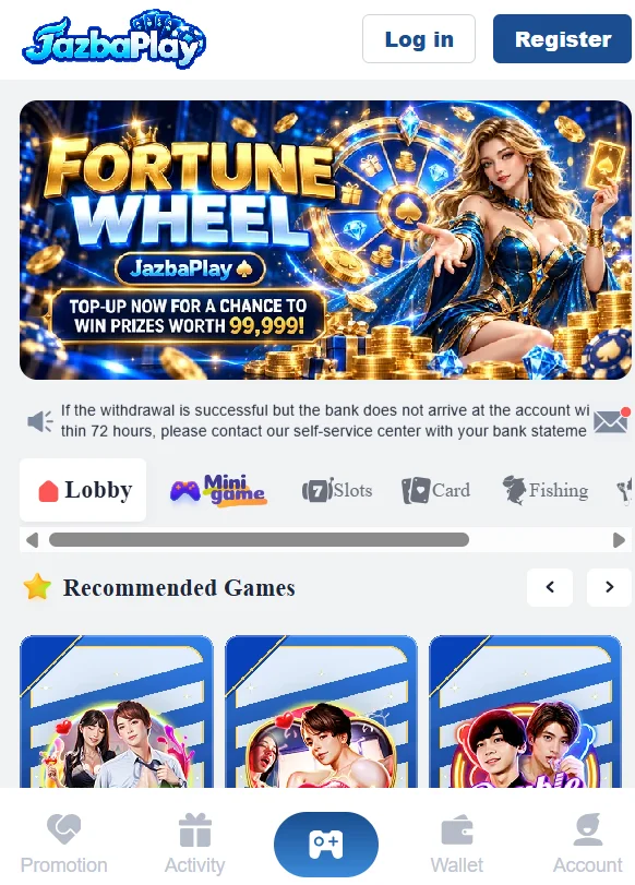 JAZBAPLAY Game APP